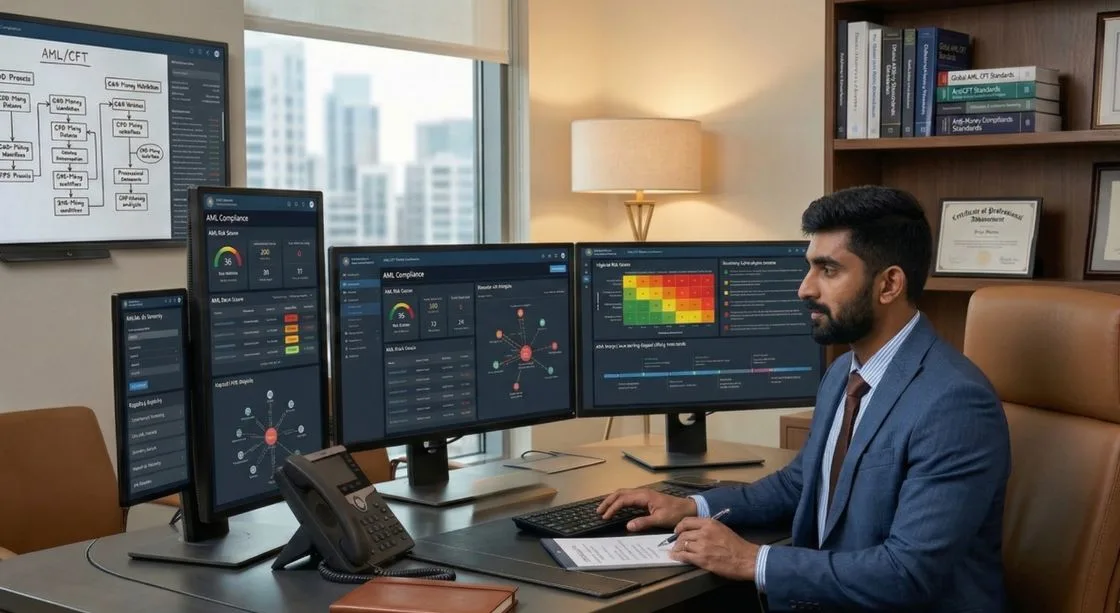 AML CFT policy procedures manual documentation services — Hussain Al Shemsi Chartered Accountants Sharjah