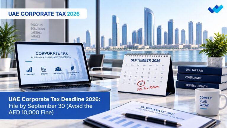 UAE Corporate Tax Deadline 2026: File by September 30